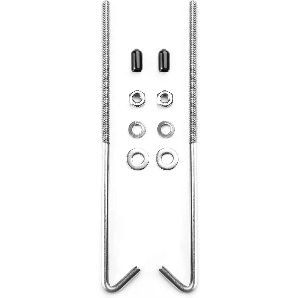 18-8 Stainless Steel Battery Hold Down Bolts For Battery,10-Inch