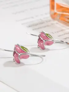 Tulip Earrings, Elegant Tulip Jewelry for Women, Perfect Gift Idea for Her, Stylish Accessory for Any Occasion