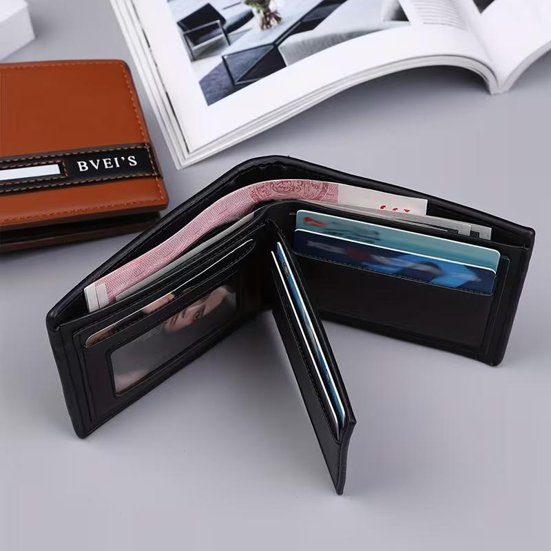 Everyday Casual Wallet for Men – American Leather Wallet, Father’s Day Gift Idea