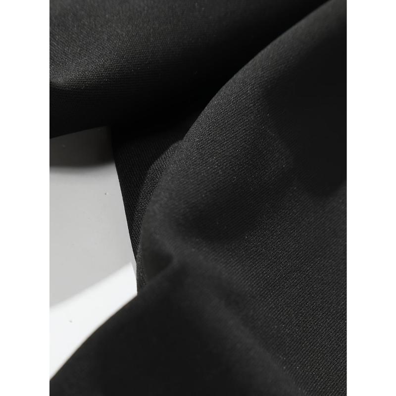 Men's casual fashion "Youngsters OF GOD" printed hoodie and sweatpants set - polyester, machine washable, black with white cross design, ideal for fall and winter leisure, oversized hoodie