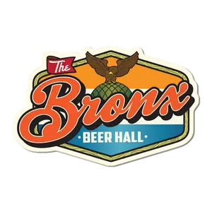 Bronx Beer Hall Die Cut Magnet