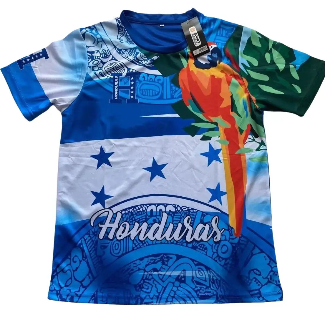 Men's Honduras Soccer Jersey, Honduras National Team Football Shirt, Honduras Supporter Apparel, Lightweight Breathable Sports Jersey, Game Day Outfit, Fan Gift, Unisex Match Day Jersey