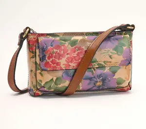 Patricia Nash Leather Dovera Phone Crossbody