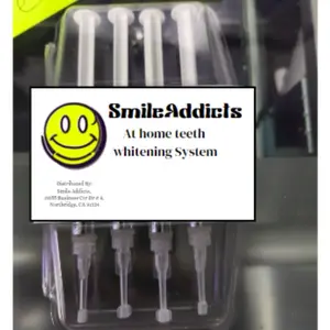 Smile addicts whitening/desensitizing gel at home whitening system/oral care