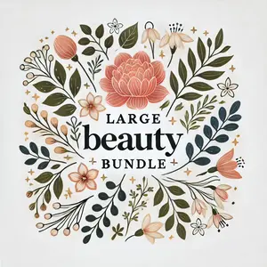 Large Beauty Bundle - Makeup Kit with Lip Glosses, Makeup Brushes, Eyeshadow Palette, Blush, Highlighter, Makeup Bag, Lipstick & Mascara and more Compact Contour Eyebrow Gel Eyeliner