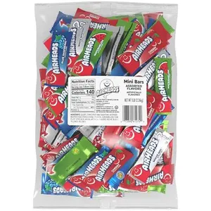 Airheads Mini SOUR Bars, Sour Watermelon Punch, Blue Blast, and Lemon Berry Squeeze, 5lb Bulk Bag