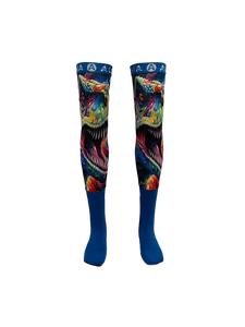 Alpha T-Rex Mens Thigh High Motocross Socks