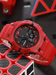 High-Quality Silicone Outdoor Digital Watch, Electronic Sport Watch, Seconds, Weekday, Luminous Display, Perfect for Sports and Students, Ideal Birthday Gift