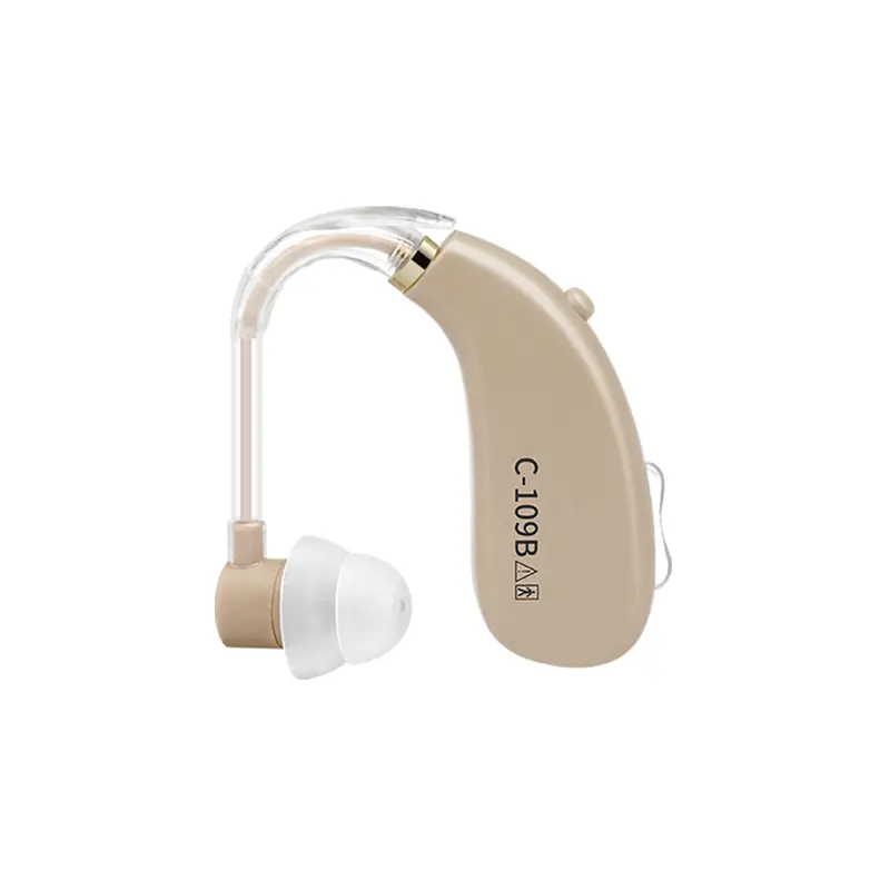 Rechargeable Hearing Aids for Seniors' Hearing Loss - Latest 16-Channel Digital OTC Hearing Aid with Intelligent Noise Cancellation, Medical-Grade Materials, Comfortable Wearing Medical-Grade Materials, Comfortable & Anti-Slip for Secure Wearing