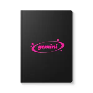 gemini softcover journal (black)