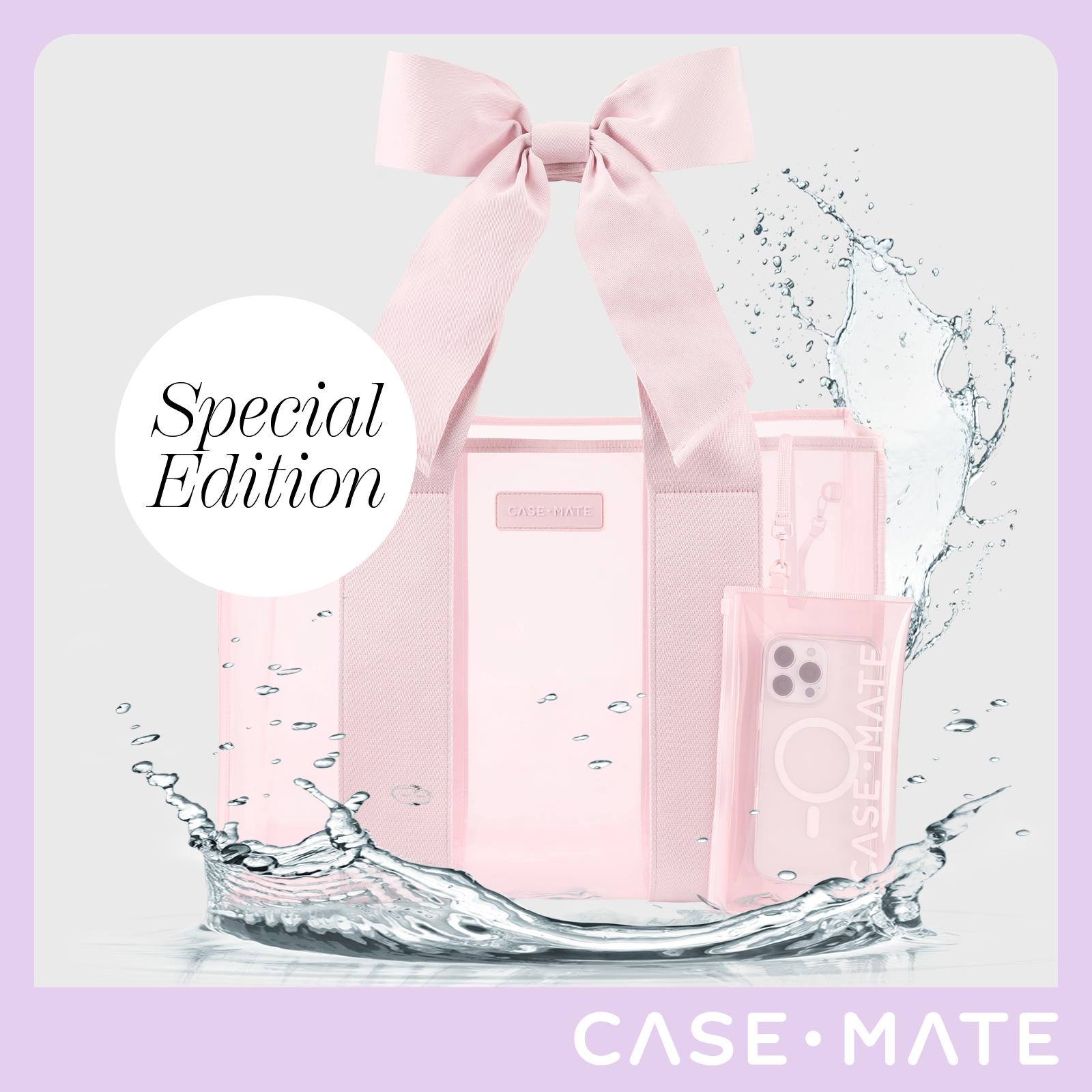Case-Mate Special Edition Jelly Tote Waterproof Beach Bag, Travel, Gym Bag, Vacation, Large Capacity Shoulder Bag, Lightweight Beach Bag, Lightweight Shoulder Bag