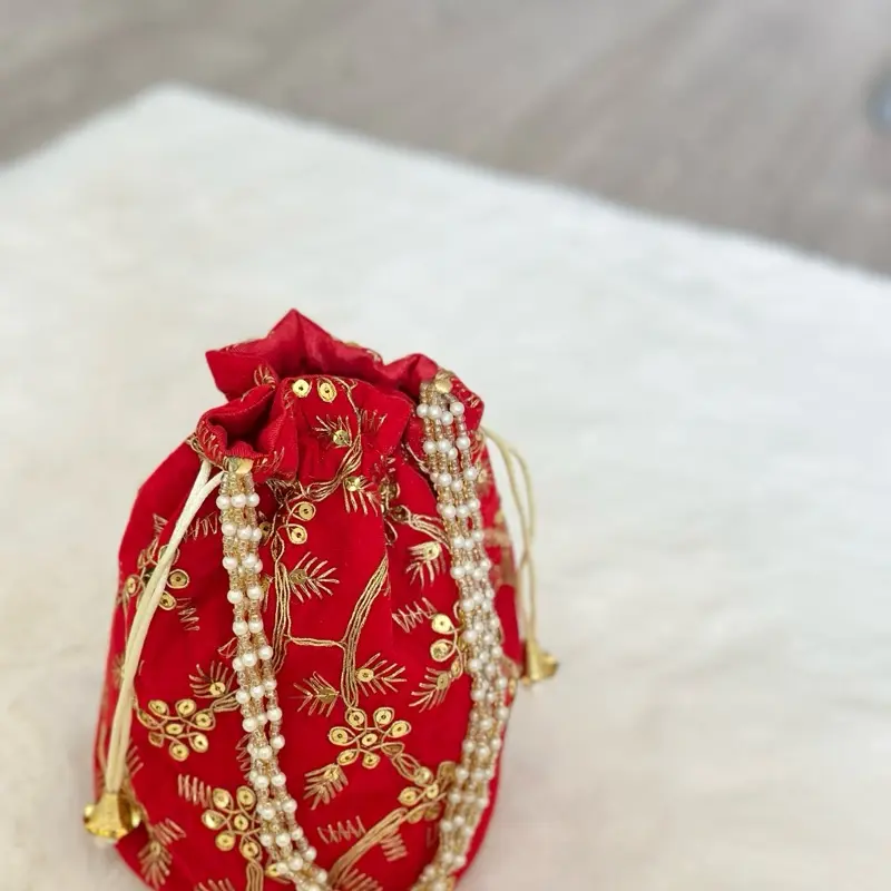 Traditional potli bags for wedding/festive season, potli bags for women.