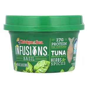Chicken of the Sea Infusions, Wild Caught Tuna, Basil, 2.8 oz ( 80 g)