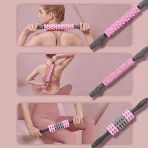 Yoga massage stick mace massage roller non-thin calf muscle relaxation artifact roller roll thigh Langya stick Body Care Therapy