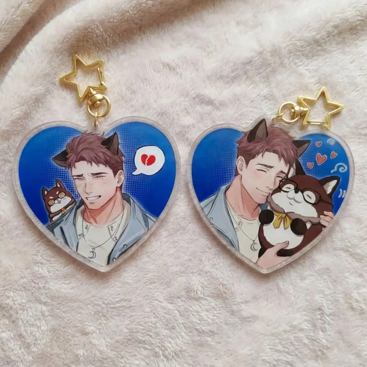 Love and DeepSpace keychains, Valko keychains
