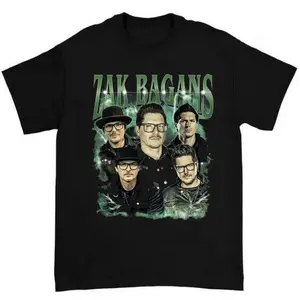 Zak Bagans Bootleg Graphic Tee Ghost Adventures Fan Merch Shirt