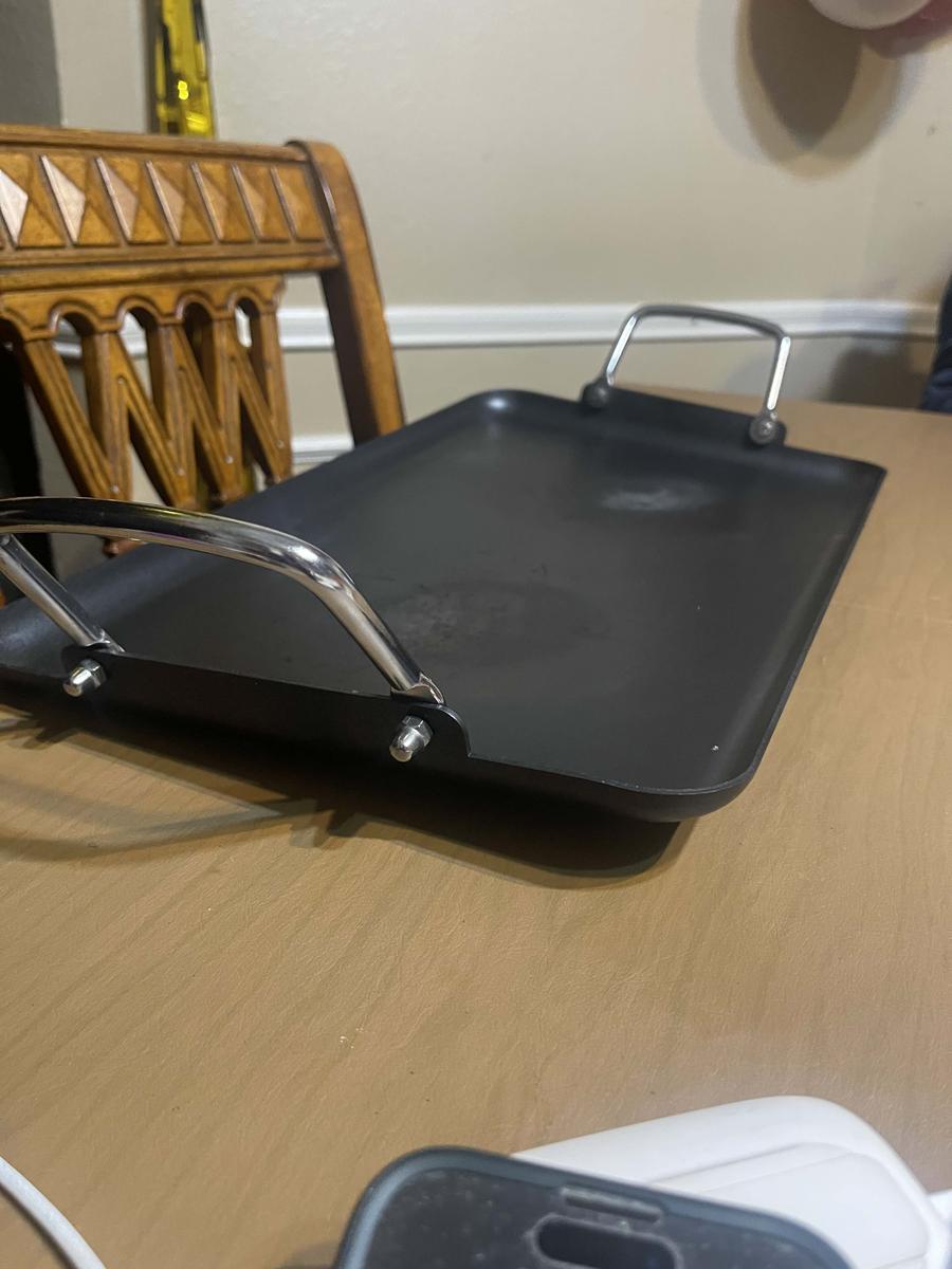 Item: （iron）19‘’Double Burner Griddle 28238B