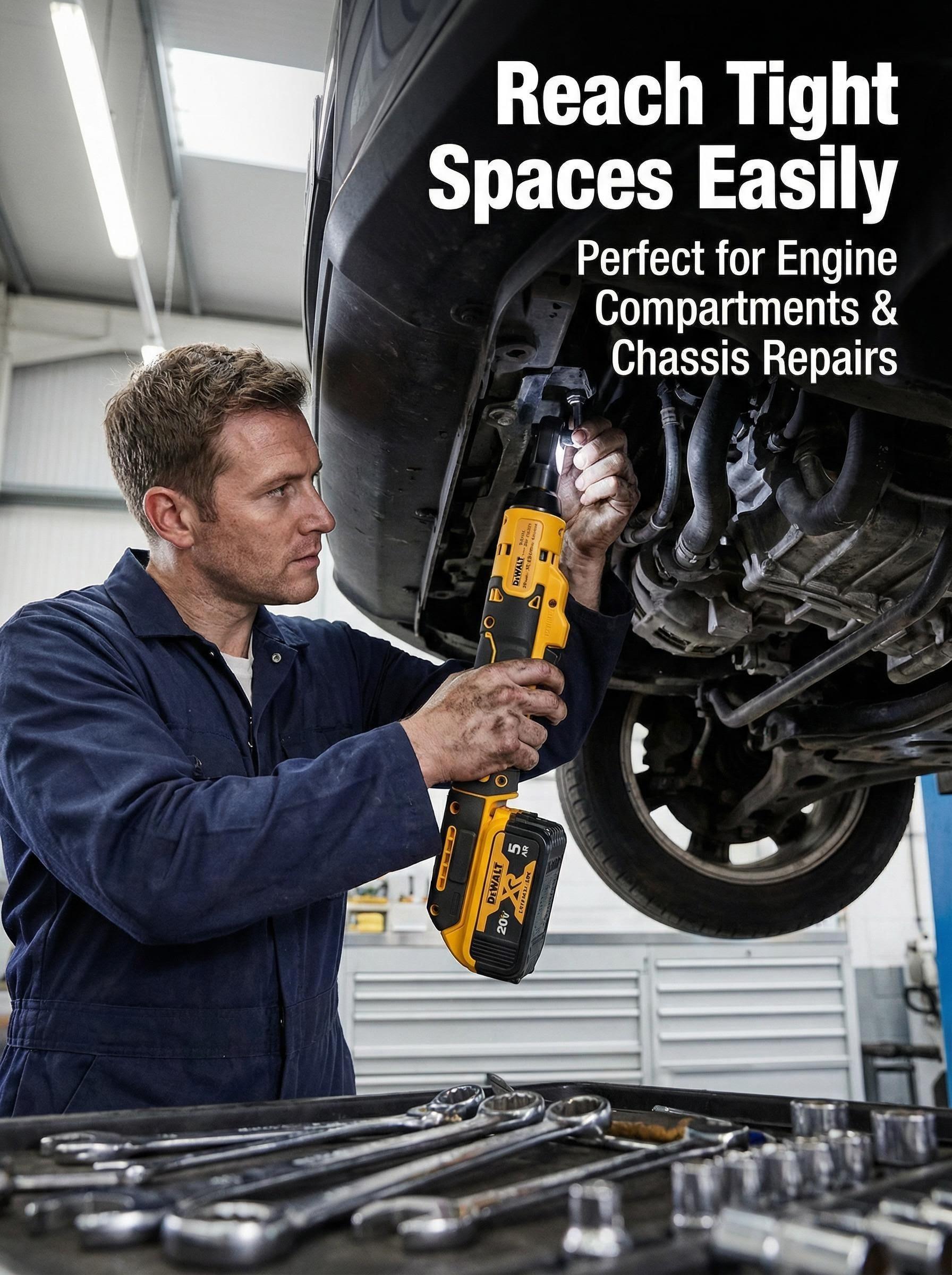 DEWALT DCF512 18V Brushless Cordless Ratchet for Automotive Repair