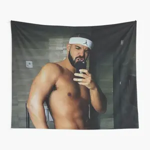 Tapestry  Drake Shirtless Tapestry for Bedroom, College Dorm and Home Decor 60"x40", Funny Meme Wall Tapestries for Boy Girl Birthday Gifts