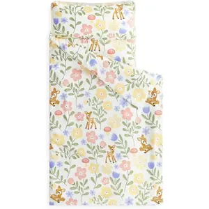 - Toddler Nap Mat with Pillow and Blanket, for Kids Girls Ages 3 Plus in Kindergarten Daycare Preschool, Roll Up Sleeping Bag, Floral Botanical Flowers