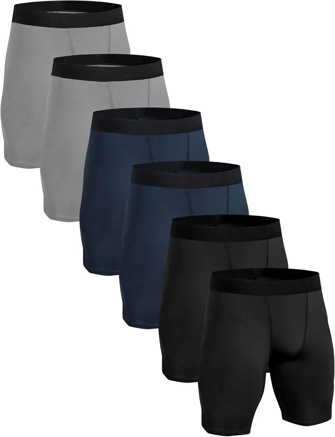 Compression Shorts Men Performance  Workout Athletic Running Underwear Shorts Spandex
