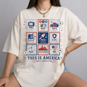 Comfort Colors This Is America Vintage Stamps Shirt | Patriotic Americana Graphic Tee | Retro Usa Fourth Of July T Shirt , Unisex Short Sleeve Tee, Classic Streetwear
