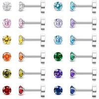 B. 12Pairs, 4MM Birthstone set
