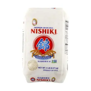 NISHIKI Premium Sushi Rice 2.27kg (5lb) - High-Quality Japanese Short Grain Rice for Authentic Dishes