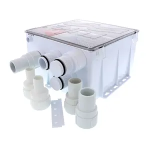 Rule Shower Drain Box w-1100 GPH Pump - 12V