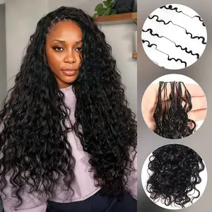 Mscoco Crochet Human Hair Beach Curly & Burmese Curly & Kinky Curly Protective Hairstyles For Black Women Vacation Hair #Summervibes