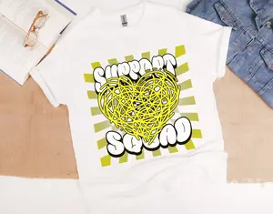 Support Squad Spina Bifida Awareness Shirt, Bold Heart Design Shirt, Support Gift for Spina Bifida Warriors Fighter, Streetwear Style Tee, Spread Hope and Strength Shirt