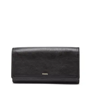 Fossil Women's Logan Polyurethane Flap Clutch