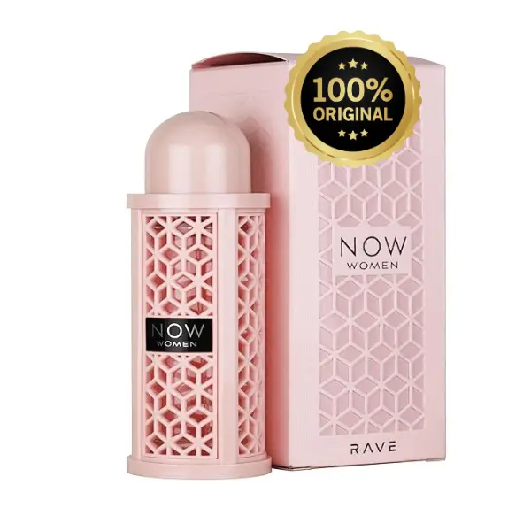 Lattafa Rave Now Eau de Parfum, Long-Lasting Fruity Floral Fragrance with Vanilla & Marshmallow Notes, Women's Perfume - 100ml (3.4 oz)