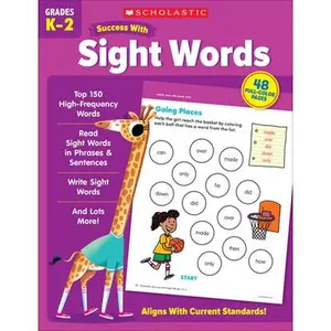 Scholastic Success with Sight Words Workbook -- Scholastic Teaching Resources, Paperback
