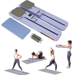 Upgraded Pilates Machine - 6-in-1 Fitness Board & Pilates Equipment Set with Ab Workout Equipment Multifunctional Balance Board & Full Body Workout