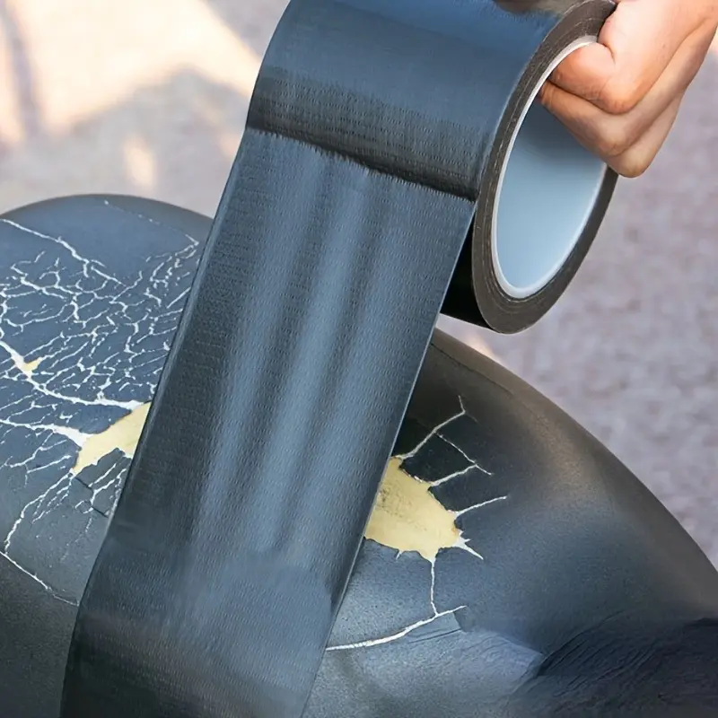 High-Strength Adhesive Fabric Tape for Cushion Repair, Faux Leather Seat & Sofa Waterproofing - Durable Faux Leather Repair Tape
