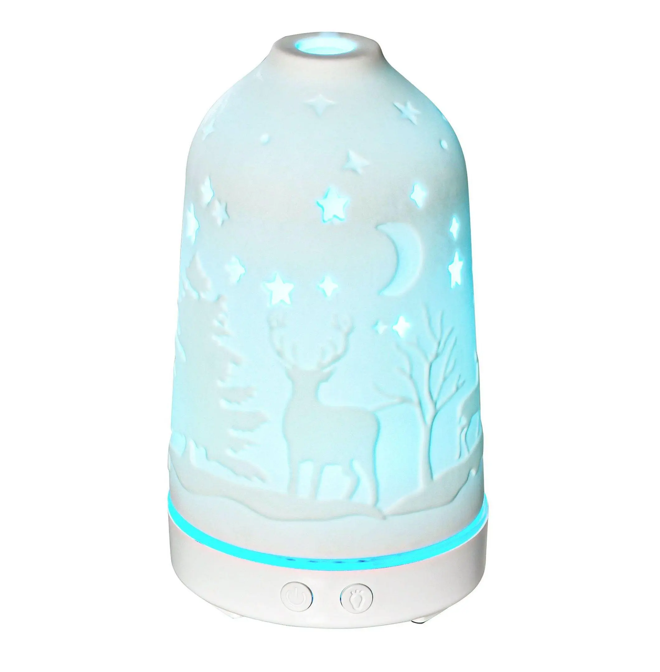 100ml Aroma Diffuser Essential Oil Humidifier - 7 LED Colors, 2 Mist Modes, Timer, Auto-Off for Home Relaxation