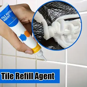 Doeyvose Tile Grout Filler for Bathroom & Shower Walls, Fast-Drying Waterproof Anti Leak Sealer, Waterproof Bond Seal, Durable Joint Filling Compound