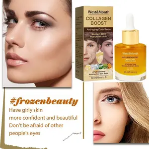 Korean Collagen Hydrating Face Serum - Plumping & Smoothing Essence for Youthful Glow (30ml)