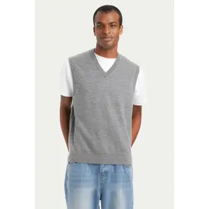 Men's Wool-Cashmere Blend Vest