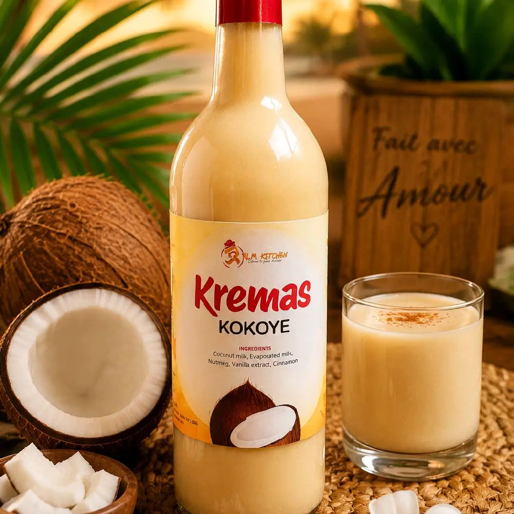 Traditional Haitian cremas Creamy Coconut Sweet