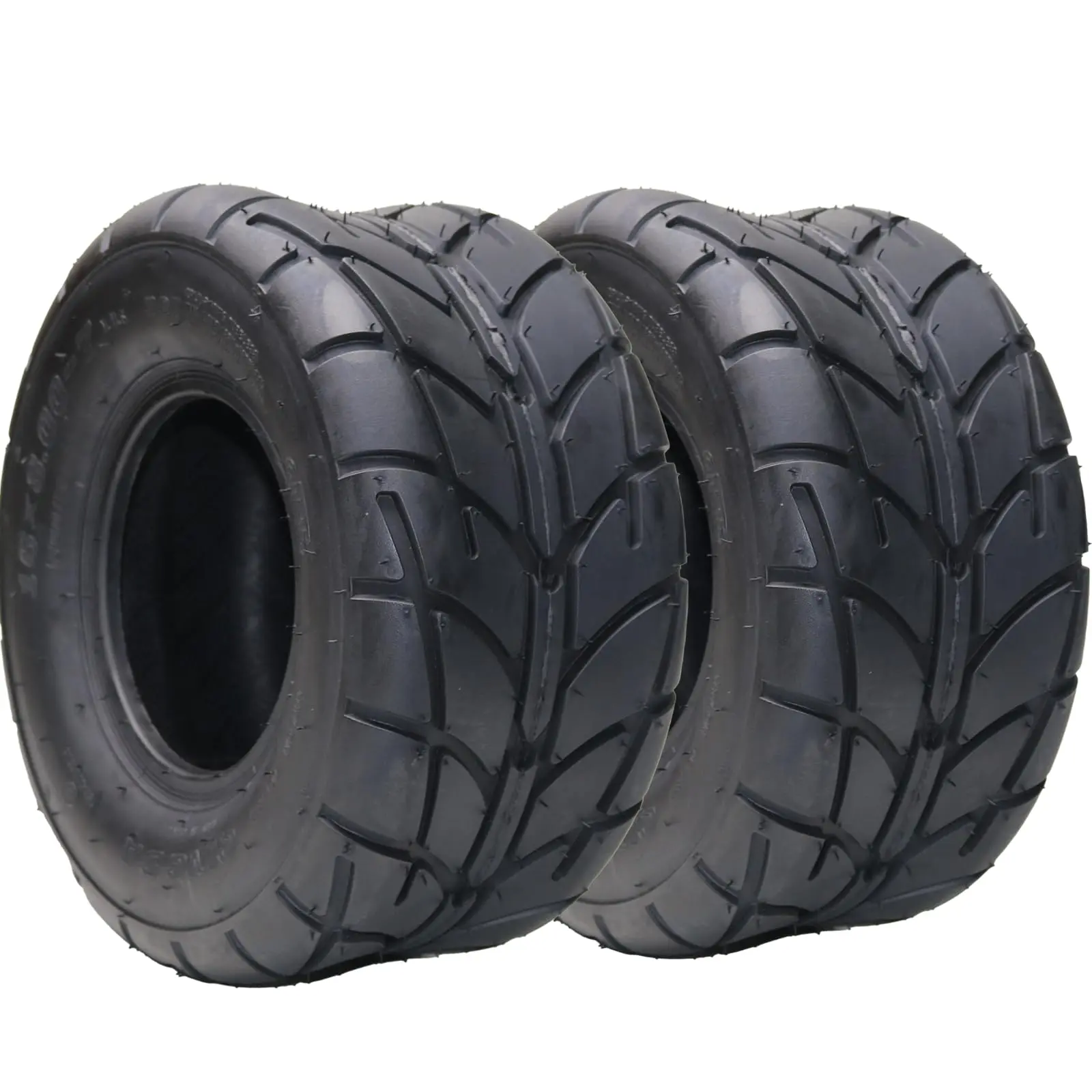 Garvee 18x9.50-8 ATV UTV All-Terrain Tires 4PR Tubeless 2 Pack - Durable Off-Road Tires for Trail, Sand, Mud, and All-Terrain Riding