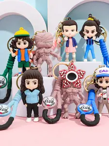 Stranger Things Demogorgon Keychain – Officially Inspired Demodog Keyring, Dimensional Creature Keychain for Backpacks & Bags, Perfect Gift for Netflix Fans