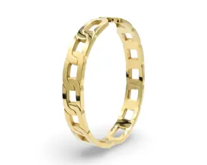 Chainlink Bangle Classic Design for Everyday Wear
