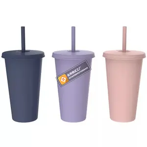 Zak Designs 3pk 25 fl oz Plastic Straw Tumbler Set - Versatile Drinkware for Everyday Use - Bottle