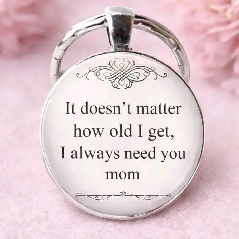 Virelyn B【Mother's Day Gift】I Need You Mom Keychain – Sweet Meaningful Gift for Mom for Mother's Day, Birthday, Christmas or Just Because