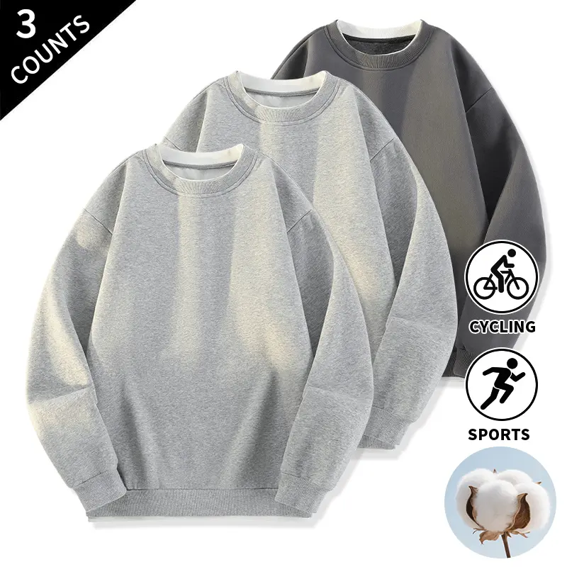 Light gray + light gray + dark gray