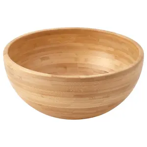 Serving bowl, bamboo, 11 "