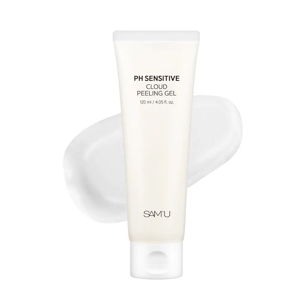 SAM'U PH Sensitive Cloud Peeling Gel 120ml - Gentle Exfoliation for Softer Clearer Skin Non-Irritating Formula