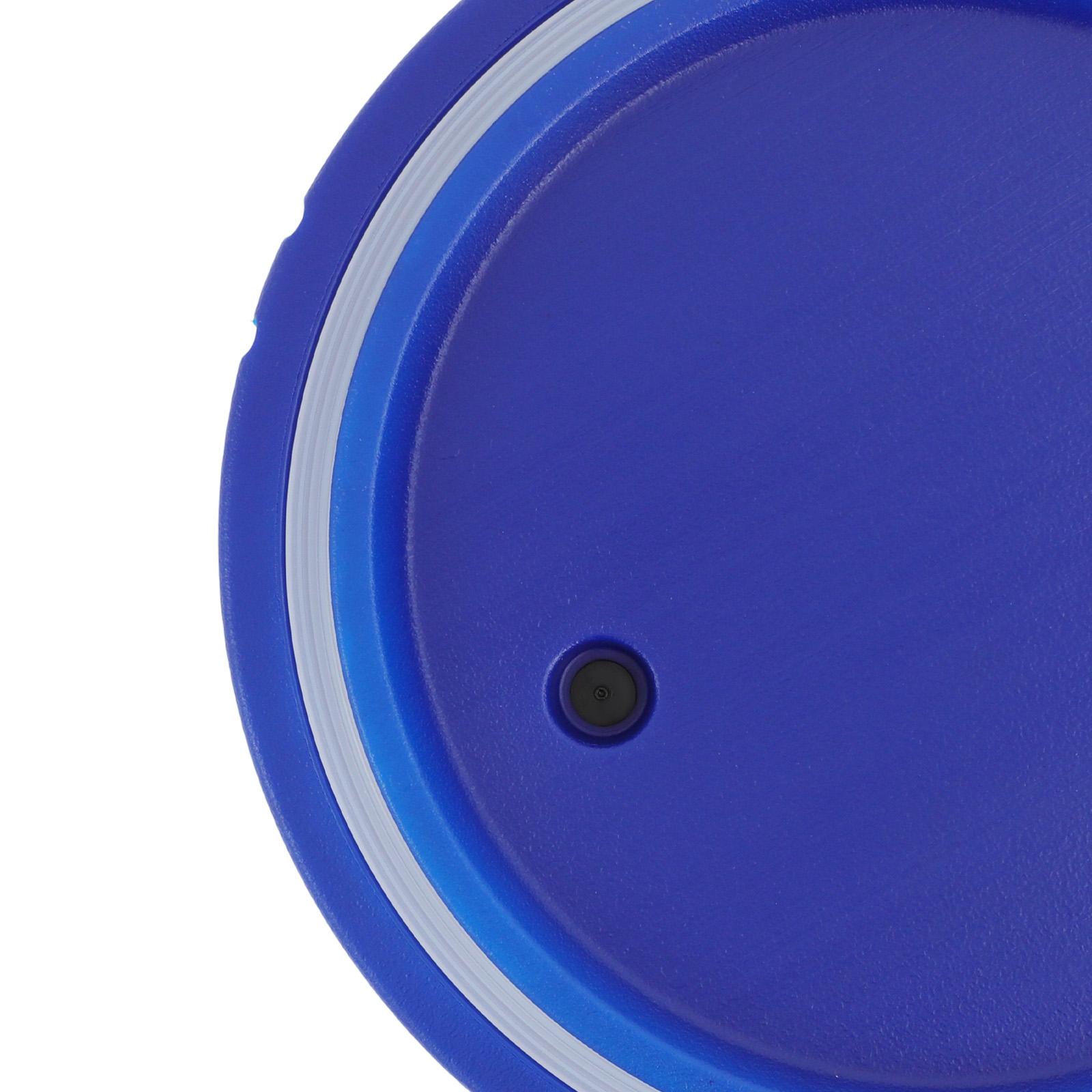 15.85Qt Insulated Bucket with Sealed Lid & Locking Buckles, 3-Layer Stainless Steel & PU Foam Cooler/Warmer, Portable Hot/Cold Food Container for Outdoor Picnic Party Catering Home Kitchen